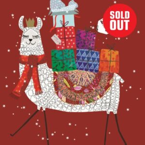 Llama Love - Pack of 10 Charity Christmas Cards