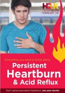 leaflet - persistent heartburn & acid reflux - see your doctor