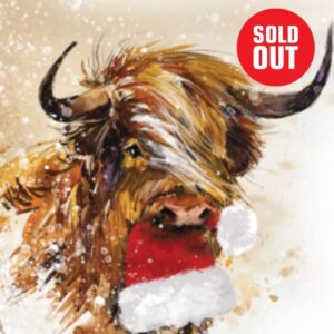 Highland Cow - Pack of 10 Charity Christmas Cards