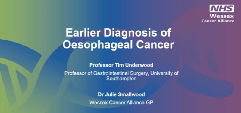 Wessex Cancer Alliance webinar