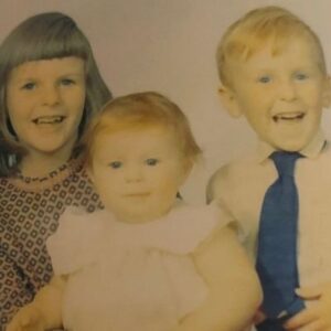 Debbie, Jenny, Ade as children - HCUK oesophageal cancer stories