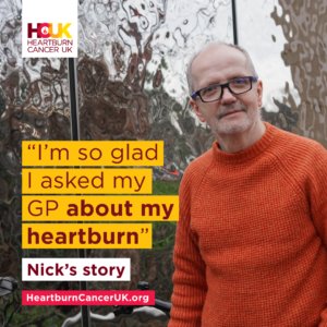 Oesophageal cancer story - Nick - square social media image